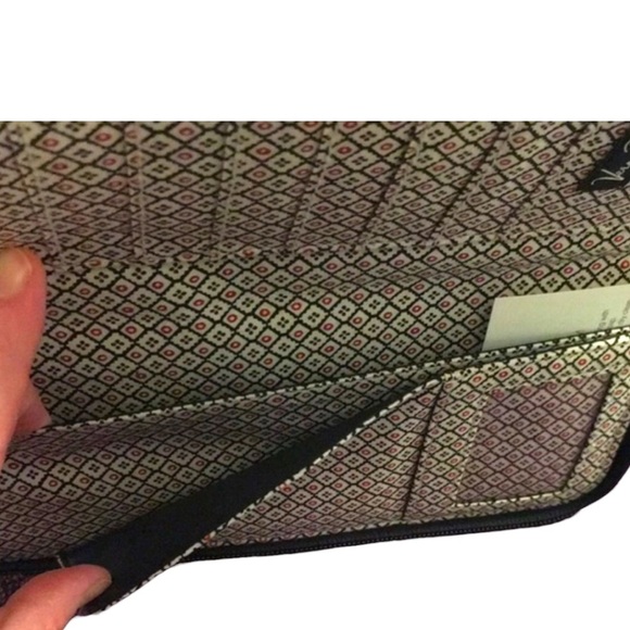 New Vera Bradley Paisley Print Wallet - Picture 7 of 16